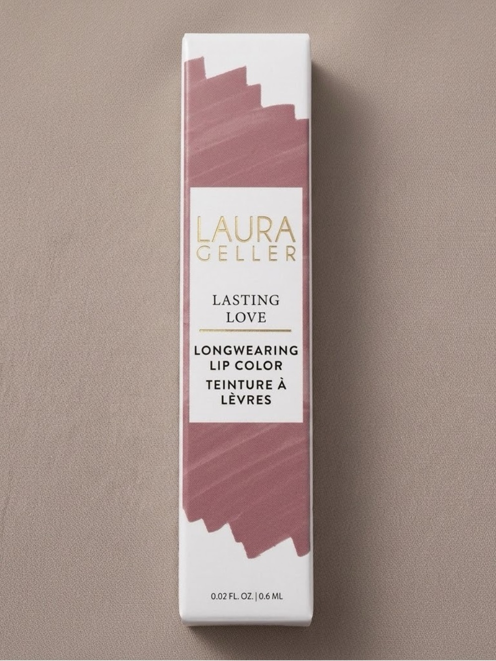 Laura Geller Longwearing Lip Color — Dusty Mauve Pink